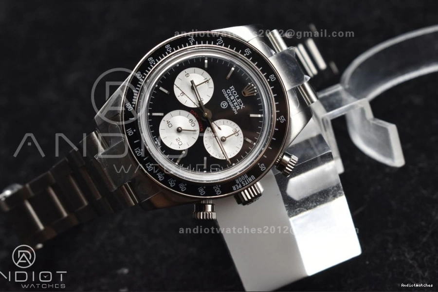 Bracelet 825 Comfortable on Black Daytona SS Best SS White A Edition Dial ADGF 0830